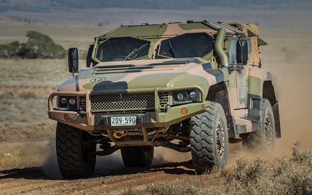 Advanced Braking Technology ASX ABV Thales Australia Hawkei PMV-L Protected Mobility Vehicle Light project VEEM