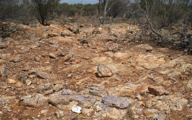 Aldoro Resources ASX ARN Wyemandoo lithium pegmatite outcrop Windimurra Meridian Mt Magnet