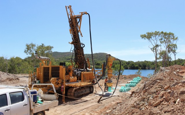 Alice Queen ASX AQX Horn Island RC drilling gold