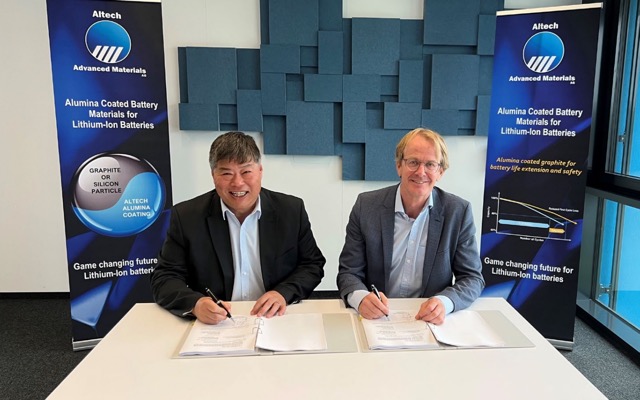 Altech Chemicals ASX ATC Silumina Anodes pilot plant Küttner contract