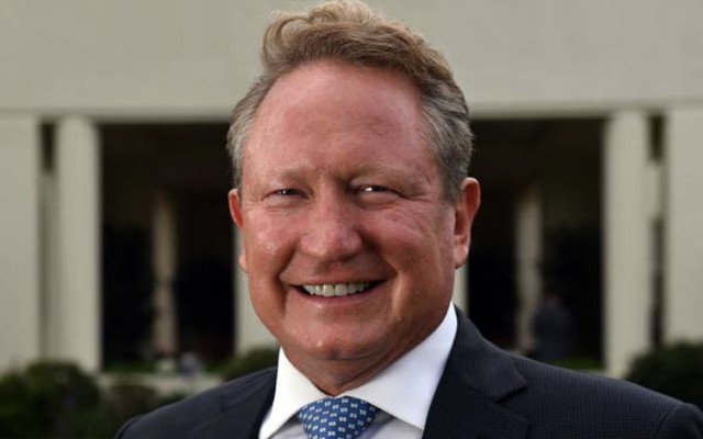 Andrew Twiggy Forrest Australia largest dividend payment Fortescue ASX FMG