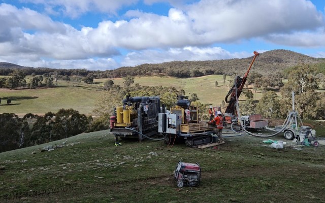 Argent Minerals ASX ARD Kempfield RC drilling exploration silver gold copper