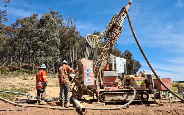 Argent Minerals ASX ARD RC drilling Pine Ridge gold mine