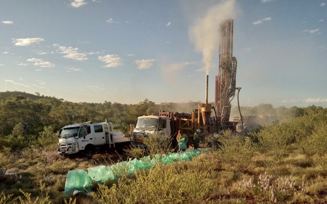 AuKing ASX AKN Koongie Park copper zinc drilling