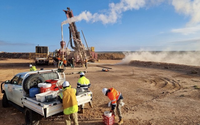 Barton Gold ASX BGD Tarcoola Project drilling Perseverance Mine