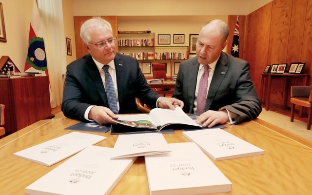 Budget 2020 Australia economy Scott Morrison Josh Frydenberg