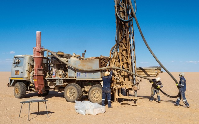 Elevate Uranium ASX EL8 mineralisation scout drilling Namib IV Namibia