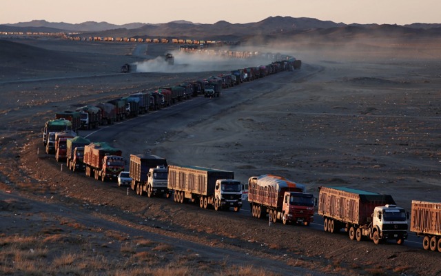 Elixir Energy ASX EXR small scale LNG plant South Gobi large coal trucks MT Group Mongolia China