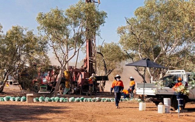 Emmerson Resources ASX ERM visual copper Hermitage prospect Tennant Creek