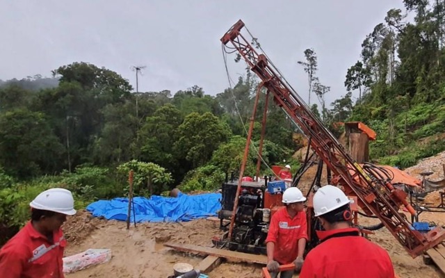 Far East Gold ASX FEG drilling program historic Anak Perak copper gold prospect Woyla Indonesia