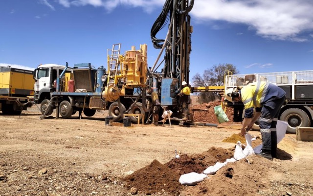 Gateway Mining ASX GML drilling beneath historic Caledonian open pit Montagu Murchison Gold District Western Australia