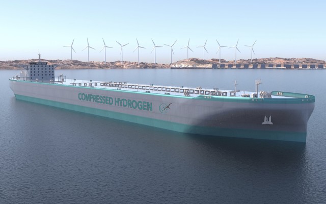 Global Energy Ventures ASX GEV Wärtsilä C-H2 Ship propulsion system compressed hydrogen Australia