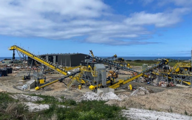 Group 6 Metals ASX G6M crushing equipment Dolphin tungsten mine development King Island