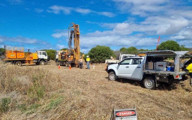 Heavy Minerals ASX HVY Port Gregory maiden drilling