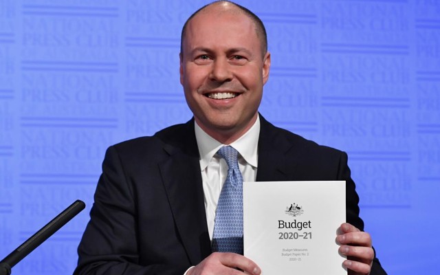 Josh Frydenberg Federal Budget Treasurer 2020 2021 jobs