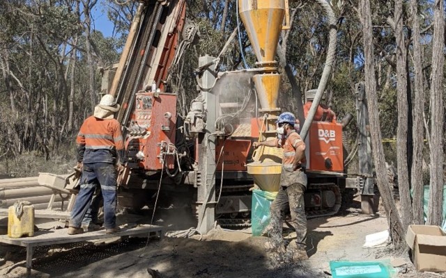 Kalamazoo Resources ASX KZR South Muckleford gold project drilling