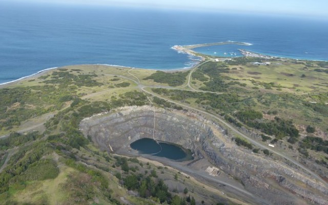 King Island Scheelite ASX KIS Dolphin Project tungsten multi gravity separators