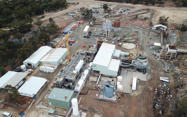 Kingston Resources ASX KSN Mineral Hill process plant gold copper Cobar NSW New South Wales