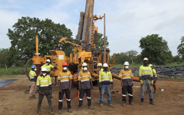 Mako Gold ASX MKG Napie drilling Côte d’Ivoire Tchaga