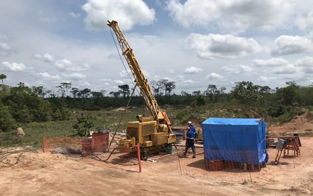 Meteoric Resources drilling giant copper gold target Juruena MEI ASX Brazil