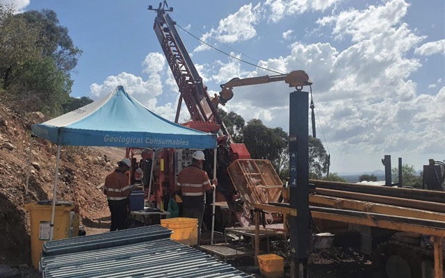 Navarre Minerals ASX NML Crush Creek gold drill intercepts Mt Carlton BV7