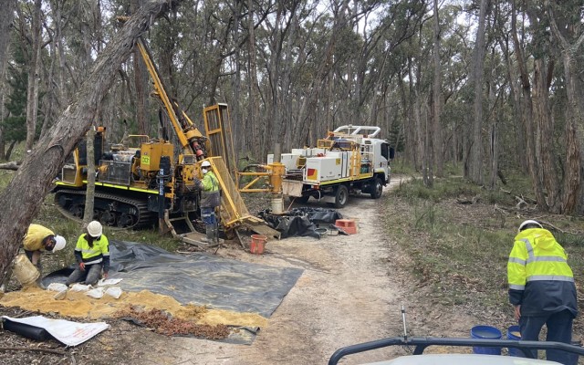 Navarre Minerals ASX NML results maiden drilling Jubilee gold project Victoria