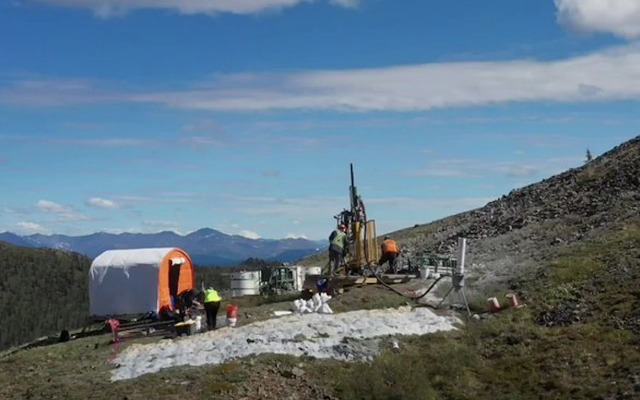 Resolution Minerals ASX RML Tourmaline Ridge Prospect trenching 64North Alaska East Pogo