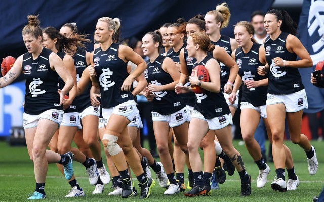 Respiri ASX RSH Carlton Football Club AFLW Team womens wheezo