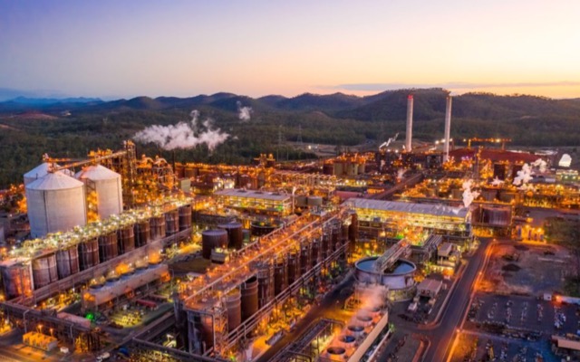 Rio Tinto Sumitomo hydrogen plant Gladstone Queensland Yarwun